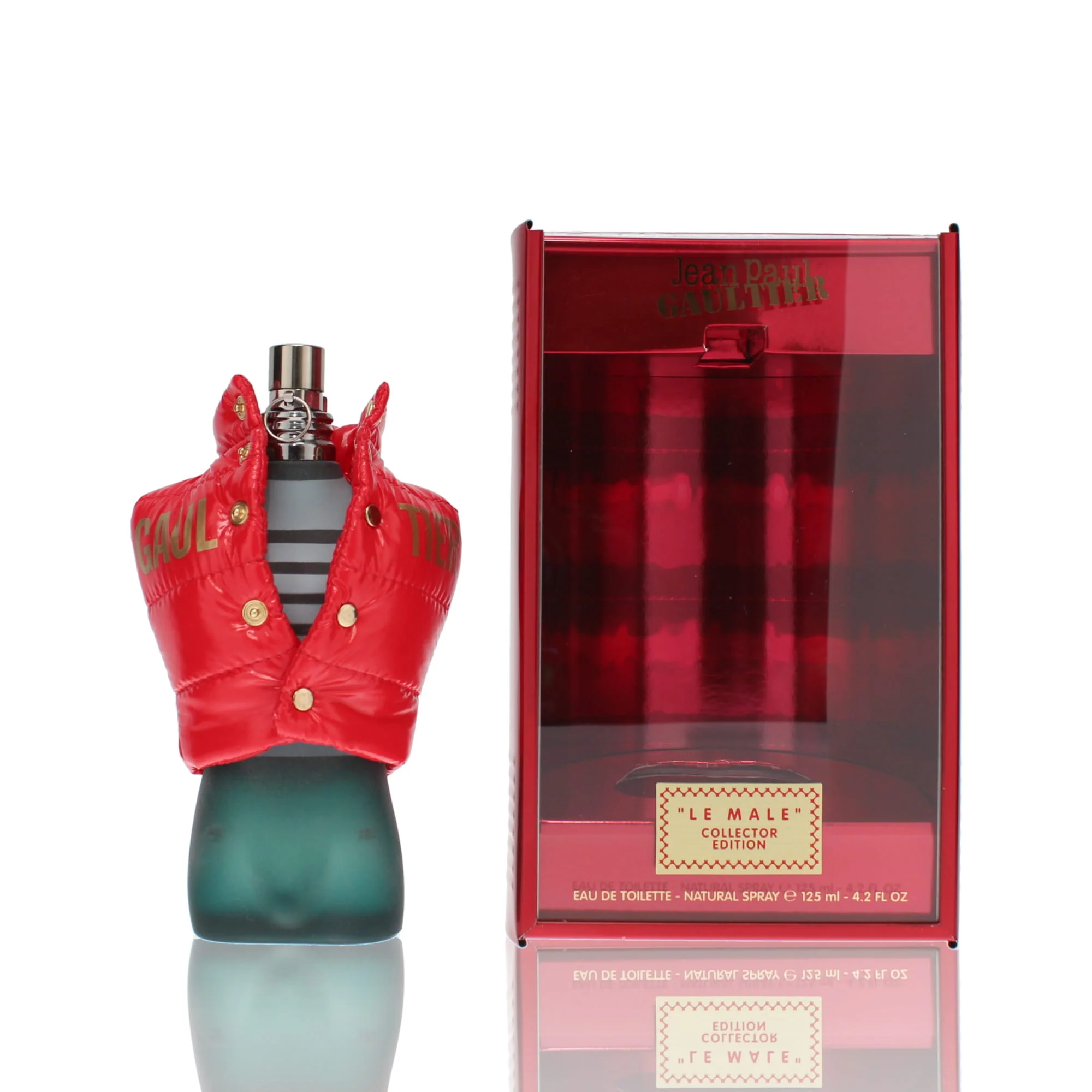 Jean Paul Gaultier Le Male Collector Edition 2022 Red Jacket For Man - Image 2